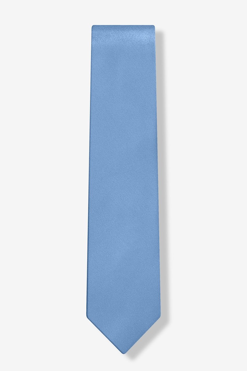 Cornflower Blue Tie For Boys Photo (1)