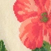 Cream Carded Cotton Aloha Beaches Medium-Large Sock