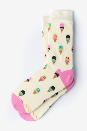 Ice Cream Cone Women's Sock