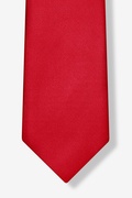 Crimson Red Tie Photo (4)