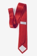 Crimson Red Tie For Boys Photo (2)