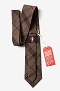 Kirkland Dark Brown Extra Long Tie Photo (2)