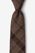 Kirkland Dark Brown Extra Long Tie Photo (0)