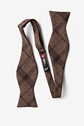Kirkland Dark Brown Self-Tie Bow Tie Photo (1)