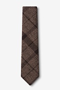 Kirkland Dark Brown Skinny Tie Photo (1)
