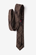 Kirkland Dark Brown Skinny Tie Photo (2)