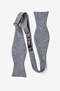 Denver Dark Gray Self-Tie Bow Tie Photo (1)