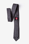 Galveston Dark Gray Skinny Tie Photo (2)