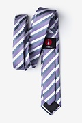 Great Abaco Dark Gray Skinny Tie Photo (1)