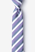 Great Abaco Dark Gray Skinny Tie Photo (0)