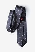 Margarita Dark Gray Extra Long Tie Photo (1)