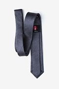 Mindanao Dark Gray Skinny Tie Photo (1)