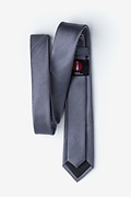 Rene Dark Gray Skinny Tie Photo (1)