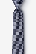 Rene Dark Gray Skinny Tie Photo (0)