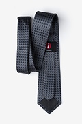 Rhodes Dark Gray Extra Long Tie Photo (1)