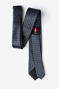 Rhodes Dark Gray Skinny Tie Photo (1)