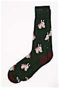 Neigh Sayers Horse Theme Dark Green Medium-Large Sock Photo (0)