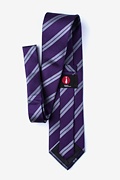 Blackwater Dark Purple Extra Long Tie Photo (1)