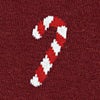 Dark Red Carded Cotton Perpetual Peppermint