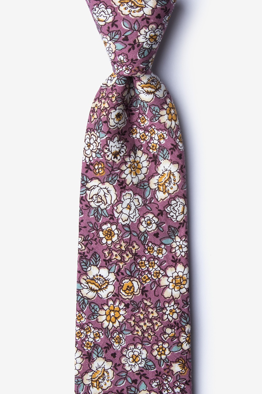 Brook Dusty Rose Extra Long Tie Photo (0)