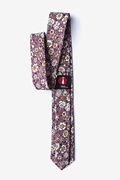 Brook Dusty Rose Skinny Tie Photo (1)