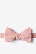 Nixon Dusty Rose Self-Tie Bow Tie Photo (0)