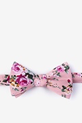 Nottingham Dusty Rose Self-Tie Bow Tie Photo (0)