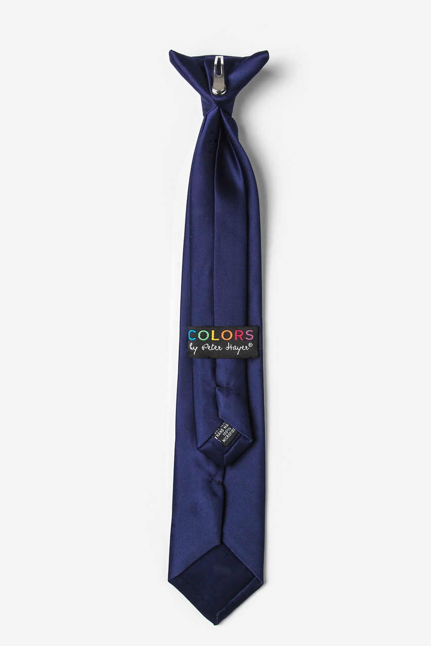 Eclipse Blue Clip-on Tie For Boys Photo (1)
