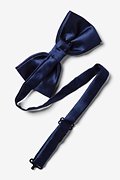 Eclipse Blue Pre-Tied Bow Tie Photo (1)