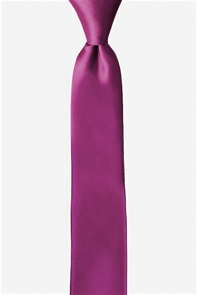 Festival Fuchsia Microfiber Festival Fuchsia Skinny Tie