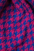 Fuchsia Berlin Houndstooth Scarf Photo (1)