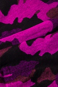 Fuchsia Montreal Camo Scarf Photo (1)