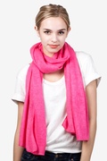 Fuchsia Heathered Scarf Photo (0)