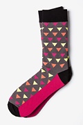 Newport Fuchsia Medium-Large Sock Photo (0)