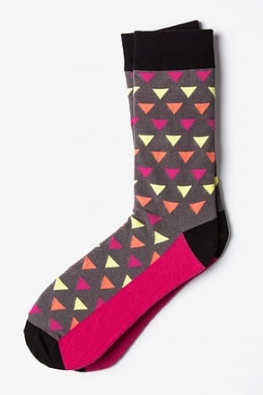 Newport Fuchsia Sock