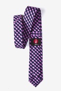 Alton Fuchsia Skinny Tie Photo (2)