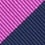 Fuchsia Microfiber Fuchsia & Navy Stripe Self-Tie Bow Tie