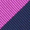 Fuchsia Microfiber Fuchsia & Navy Stripe