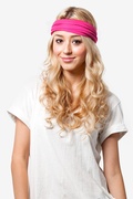 Basic Stretchy Fuchsia Headband Photo (1)