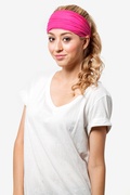 Basic Stretchy Fuchsia Headband Photo (3)