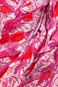 Fuchsia Candy Hearts Scarf Photo (2)