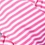 Fuchsia Polyester Candy Stripe Scarf