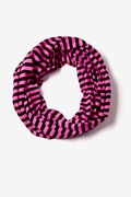 Carnival Stripe Fuchsia Infinity Scarf Photo (0)