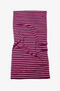 Carnival Stripe Fuchsia Infinity Scarf Photo (3)