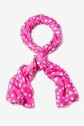 Fuchsia Love is in the Air Scarf Photo (2)