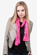 Fuchsia Oasis Scarf Photo (2)