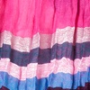Fuchsia Ribbon Stripe Scarf