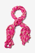 Fuchsia Starfish Scarf Photo (0)