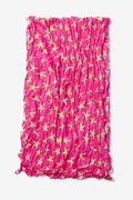 Starfish Fuchsia Scarf Photo (3)