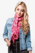 Starfish Fuchsia Scarf Photo (4)